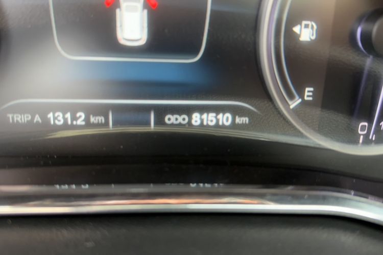 Used CHANGAN CS75 2017 Shangkui Edition 1.5T Manual Fengxiang Model Odometer Close Up