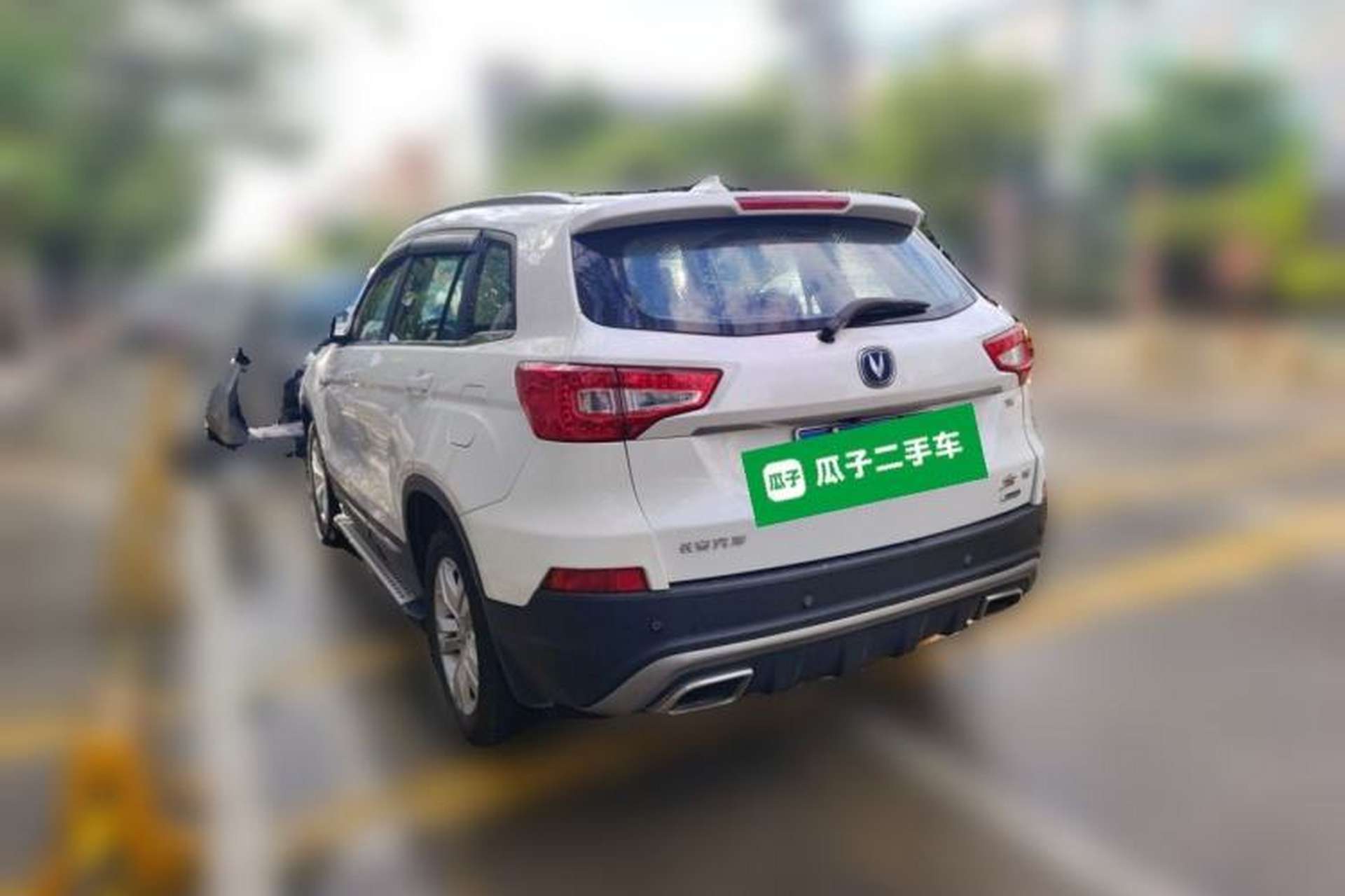 Used CHANGAN CS75 2017 Shangkui Edition 1.5T Automatic Fengyue Model Rear Left 45 Deg