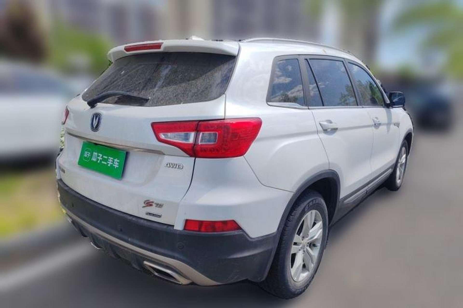 Used CHANGAN CS75 2017 Shangkui Edition 1.8T Automatic All-Wheel-Drive Luxury Model Rear Right 45 Deg