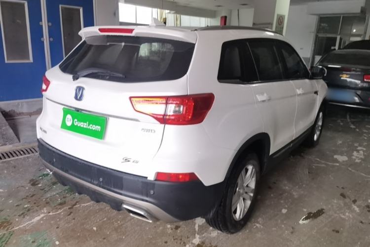 Used CHANGAN CS75 2017 Shangkui Edition 1.8T Automatic All-Wheel-Drive Luxury Model Rear Right 45 Deg