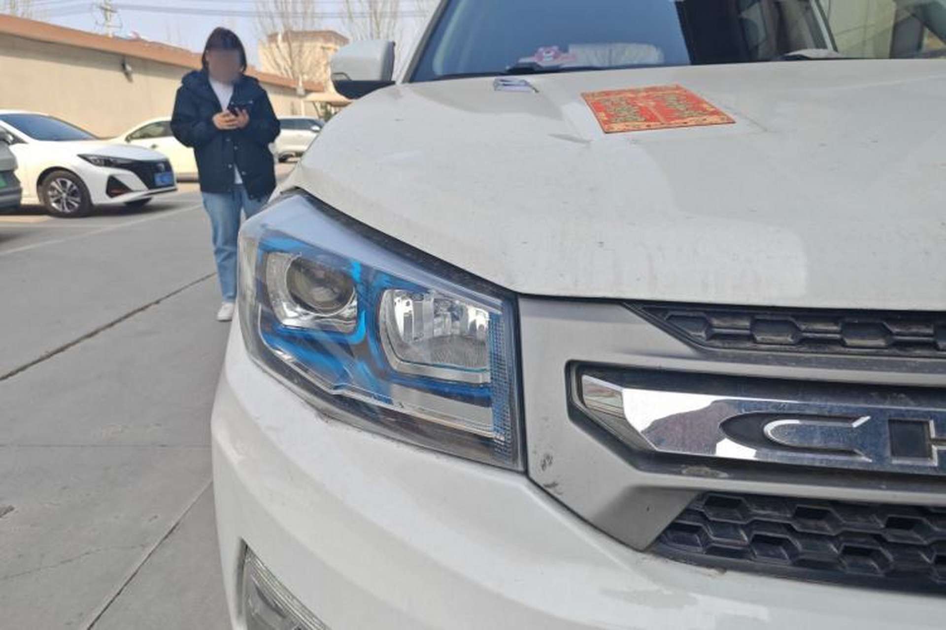 Used CHANGAN CS75 2017 Shangku Edition 1.5T Manual ZhiXiang Model Right Front Headlight