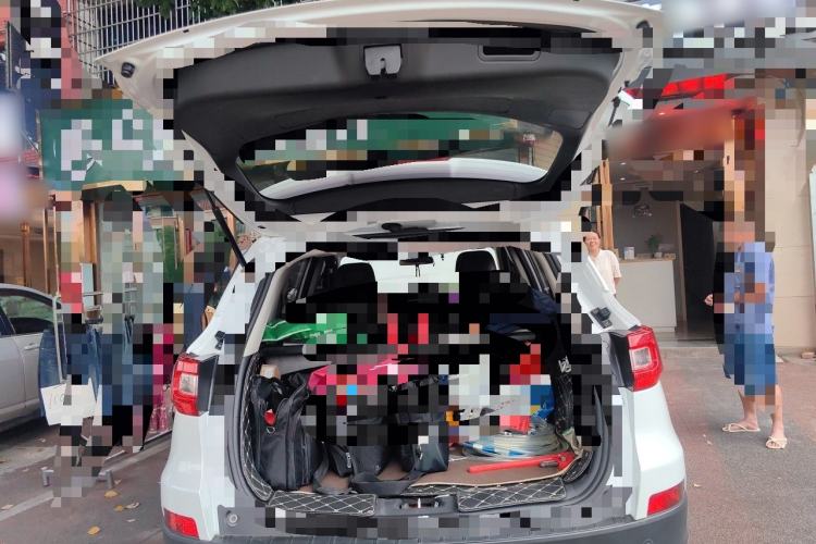 Used CHANGAN CS75 2017 Shangku Edition 1.5T Manual ZhiXiang Model Trunk