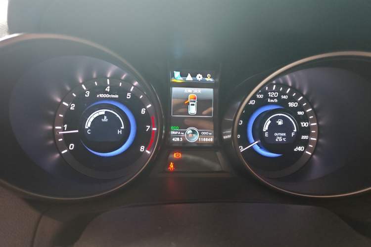 Used CHANGAN CS75 2017 Shangkui Edition 1.5T Manual Fengxiang Model Instrument Cluster