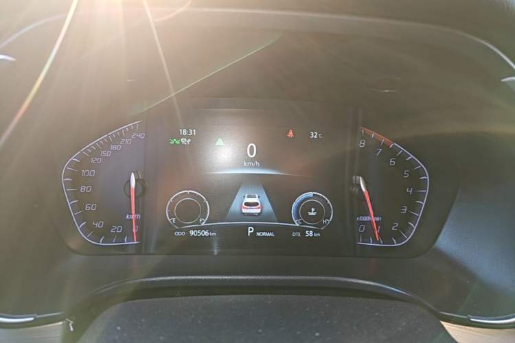 Used CHANGAN CS75 2018 280T Automatic Yazi Model China V Standard Instrument Cluster