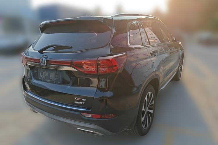 Used CHANGAN CS75 2018 280T Automatic Yazi Model China V Standard Rear Right 45 Deg