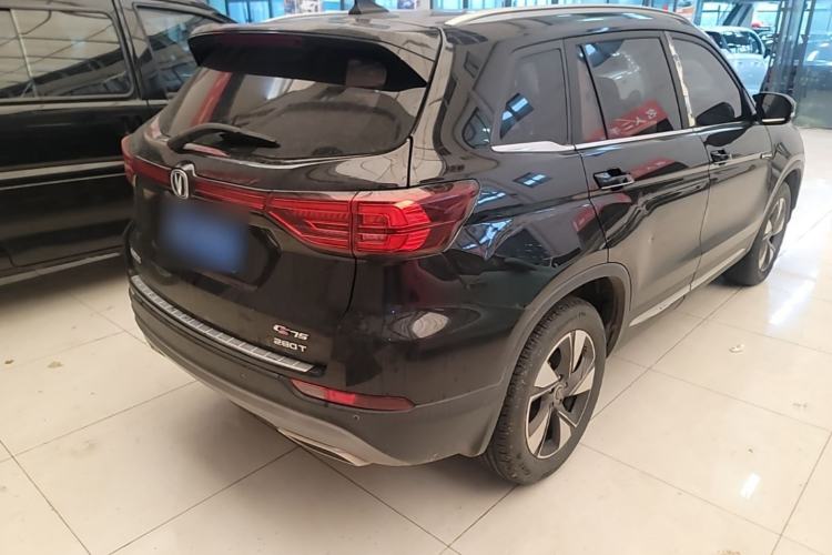 Used CHANGAN CS75 2018 280T Automatic Smart Edition China V-standard Rear Right 45 Deg