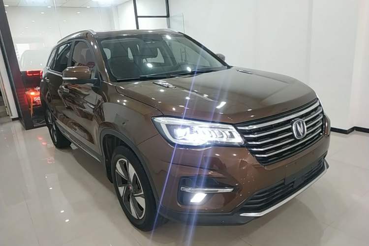 Used CHANGAN CS75 2018 280T Automatic Smart Edition China V-standard Front Right 45 Deg