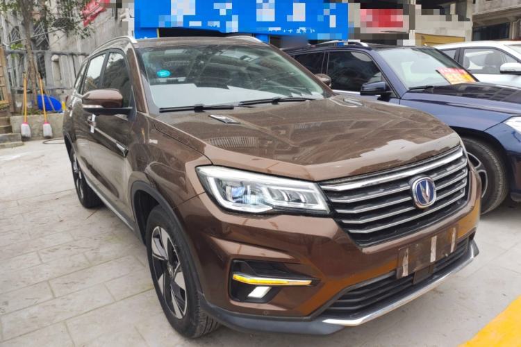 Used CHANGAN CS75 2018 280T Automatic Smart Edition China V-standard Front Right 45 Deg