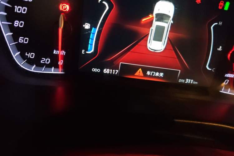 Used CHANGAN CS75 2018 280T Automatic Smart Edition China V Standard Odometer Close Up