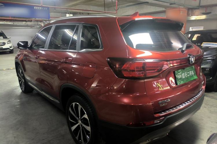 Used CHANGAN CS75 2018 280T Automatic Yazi Model China V Standard Rear Left 45 Deg