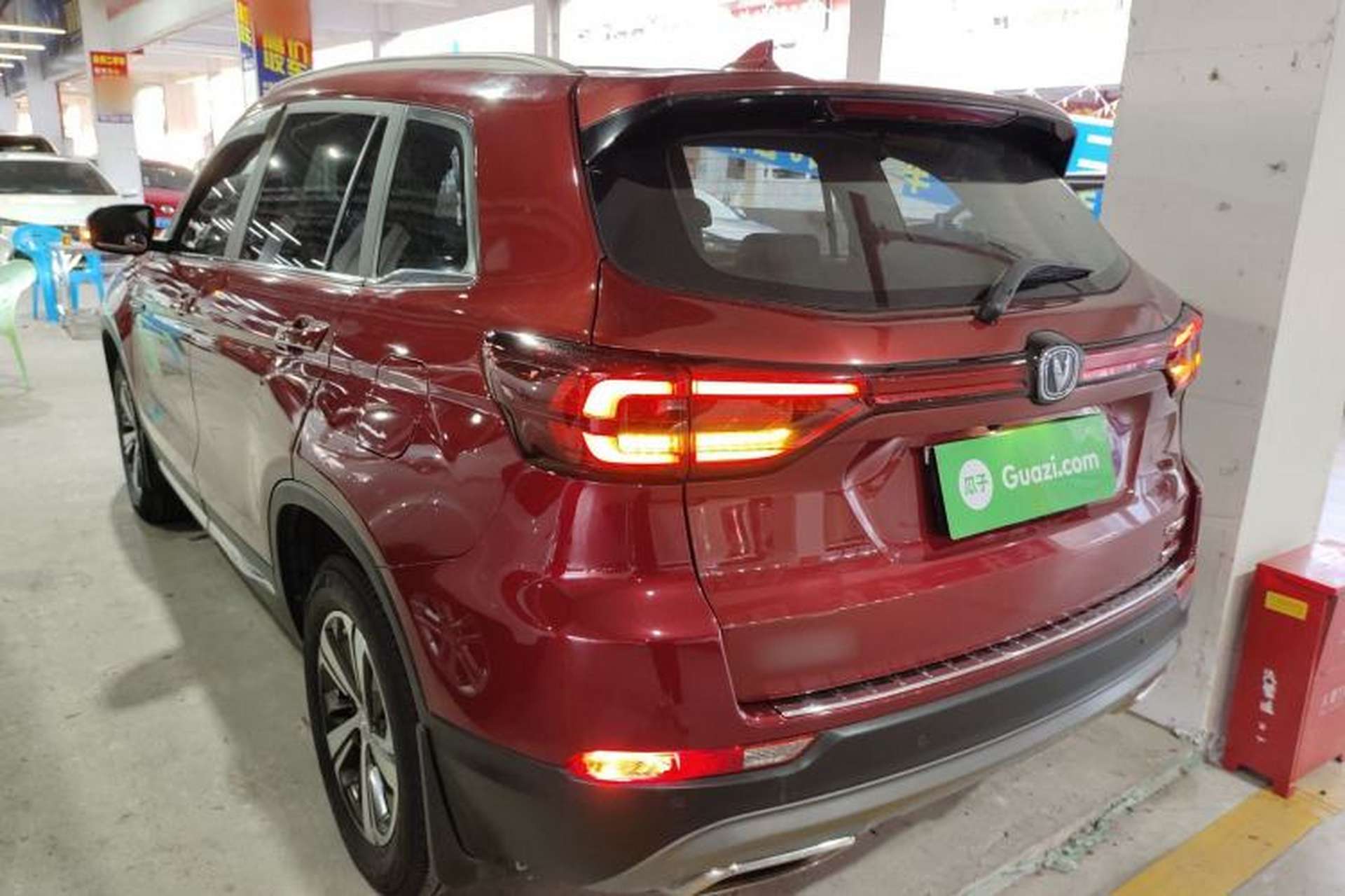 Used CHANGAN CS75 2018 280T Automatic Smart Edition China V Standard Rear Left 45 Deg