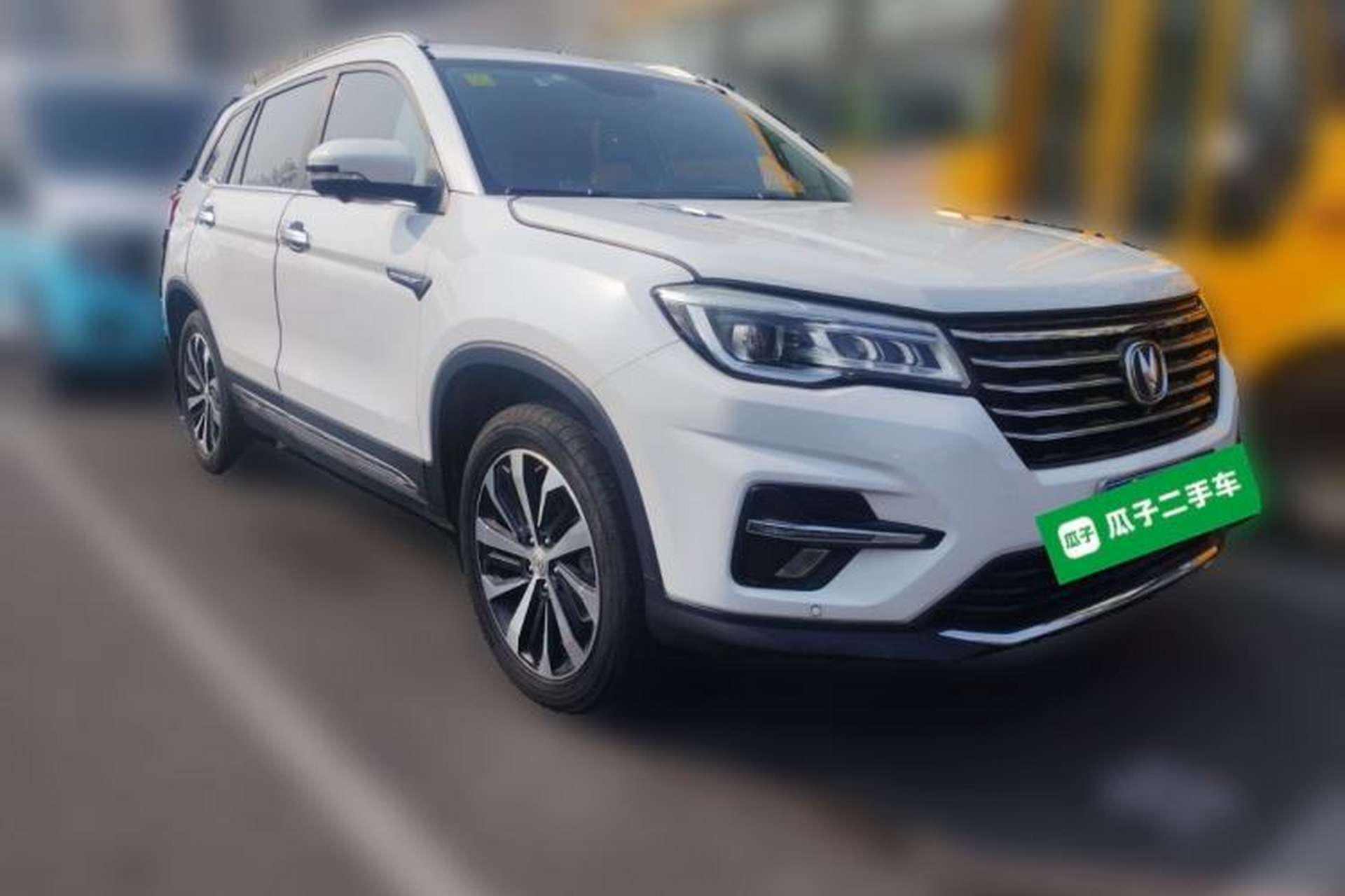Used CHANGAN CS75 2018 280T Automatic Yazi Model China V Standard Front Right 45 Deg