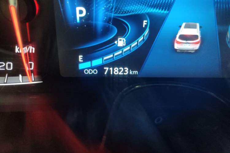Used CHANGAN CS75 2018 280T Automatic Smart Edition China V Standard Odometer Close Up