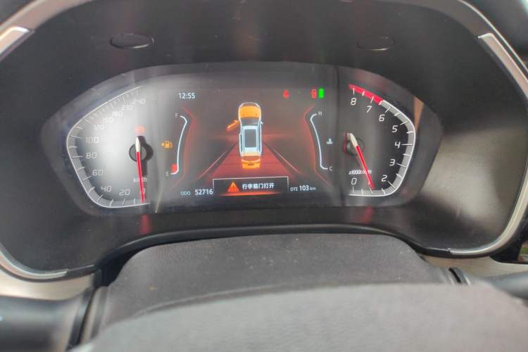Used CHANGAN CS75 2018 280T Manual Smart Edition China V Standard Odometer Close Up