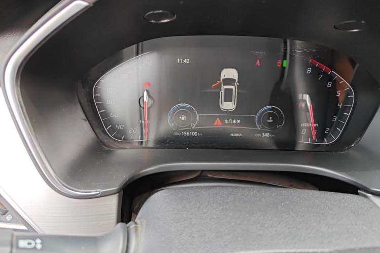 Used CHANGAN CS75 2018 280T Manual Elite Version China V Standard Odometer Close Up