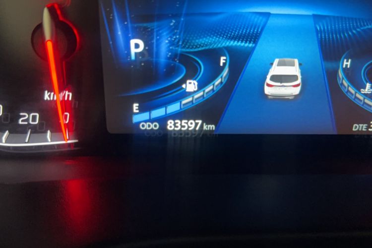 Used CHANGAN CS75 2018 280T Automatic Smart Edition China V Standard Odometer Close Up