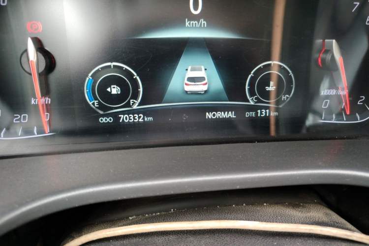Used CHANGAN CS75 2018 280T Manual Elite Version China V Standard Odometer Close Up