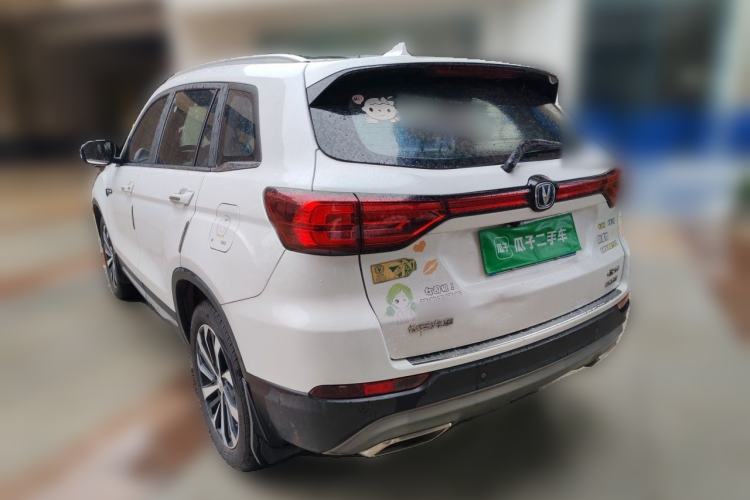 Used CHANGAN CS75 2018 280T Automatic Yazi Model China V Standard Rear Left 45 Deg