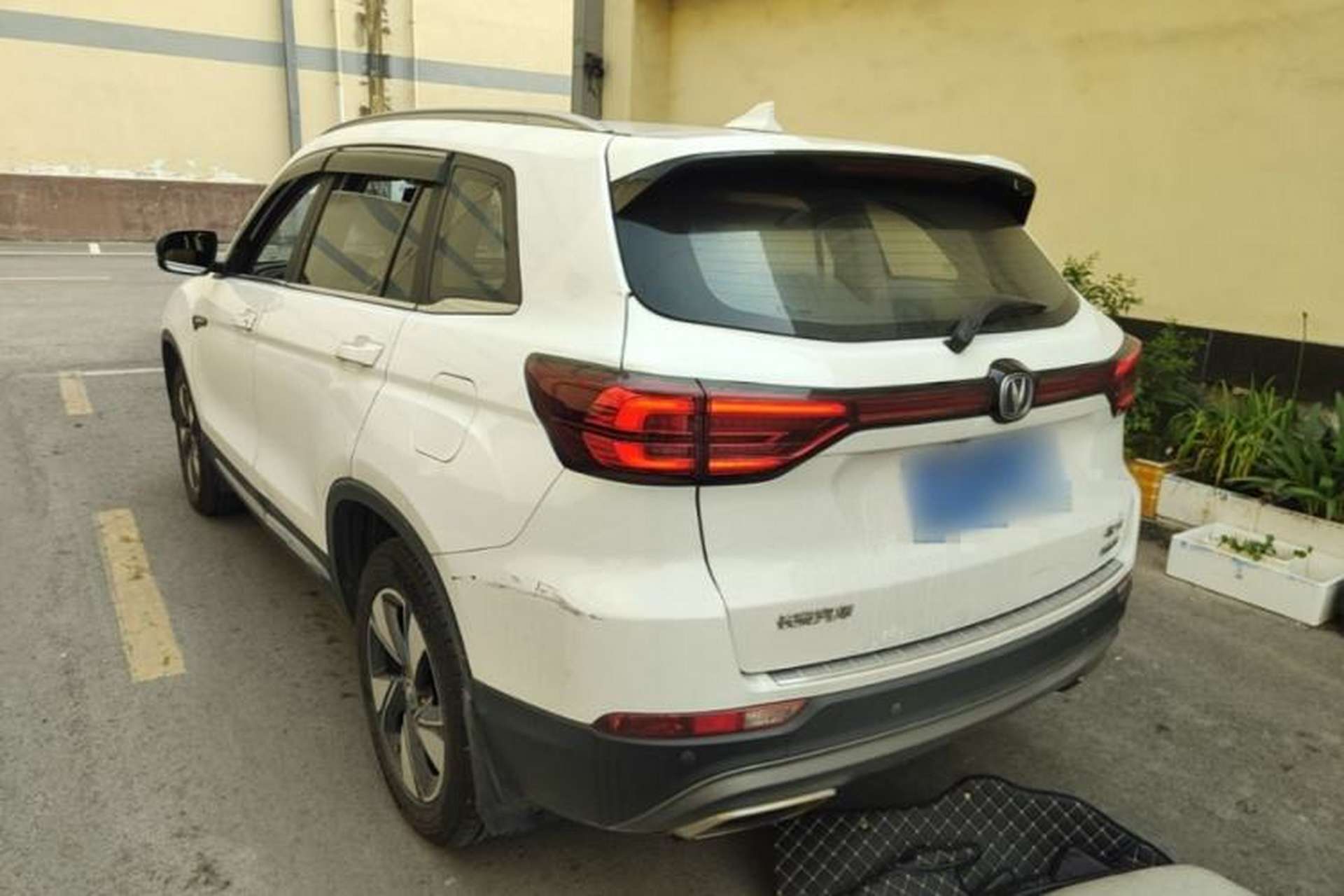 Used CHANGAN CS75 2018 280T Automatic Smart Edition China V-standard Rear Left 45 Deg