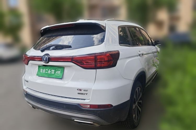 Used CHANGAN CS75 2018 280T Automatic Yazi Model China V Standard Rear Right 45 Deg