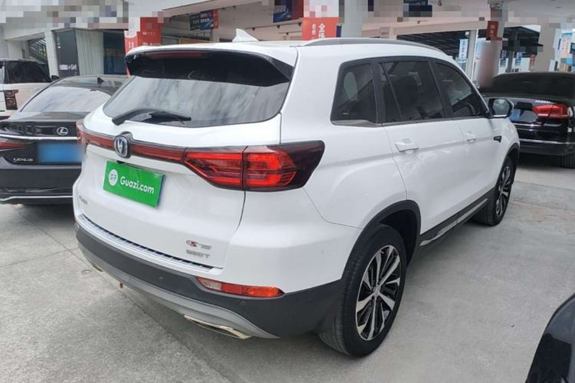 Used CHANGAN CS75 2018 280T Automatic Yazi Model China V Standard Rear Right 45 Deg