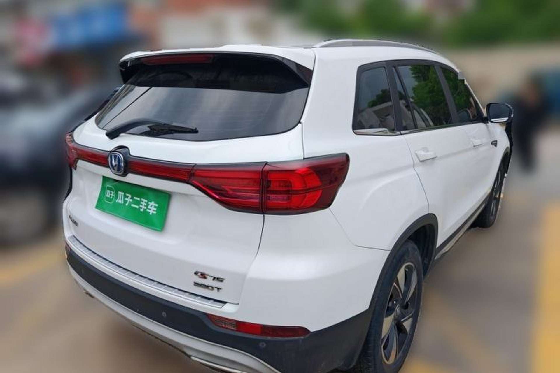 Used CHANGAN CS75 2018 280T Automatic Smart Edition China V-standard Rear Right 45 Deg