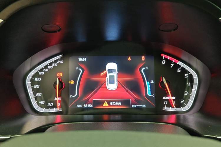 Used CHANGAN CS75 2019 280T DCT Million Edition China VI Standard Instrument Cluster