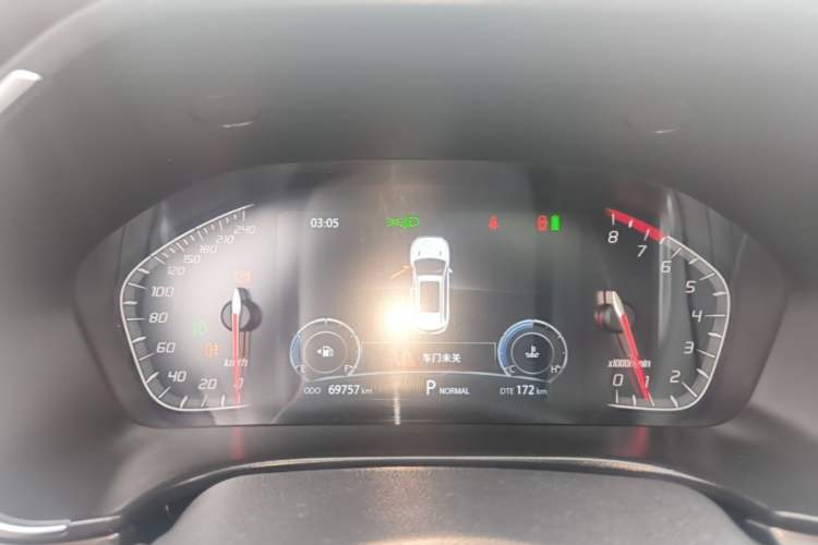 Used CHANGAN CS75 2019 280T DCT Million Edition China VI Standard Instrument Cluster