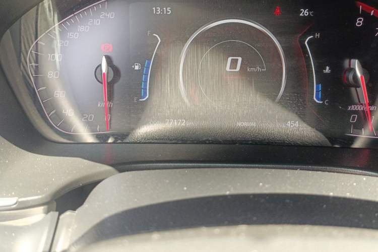 Used CHANGAN CS75 2020 280T Manual Smart Edition China VI Standard Odometer Close Up
