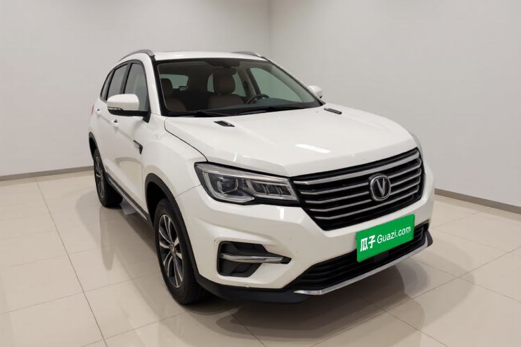 Used CHANGAN CS75 2020 280T DCT Luxury Model China VI Standard Front Right 45 Deg