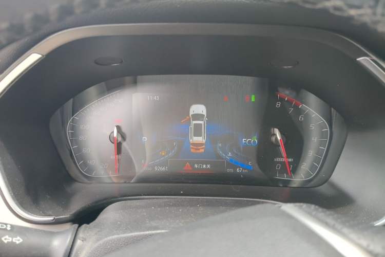 Used CHANGAN CS75 2020 280T Automatic Smart Edition China VI Instrument Cluster