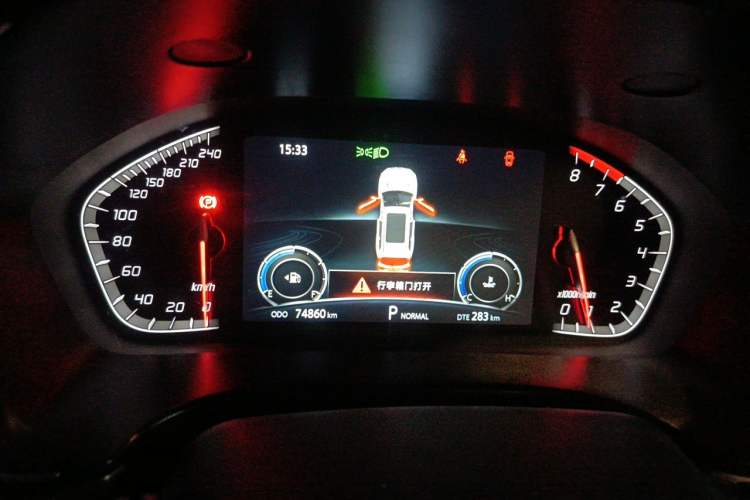 Used CHANGAN CS75 2020 280T Automatic Smart Edition China VI Instrument Cluster