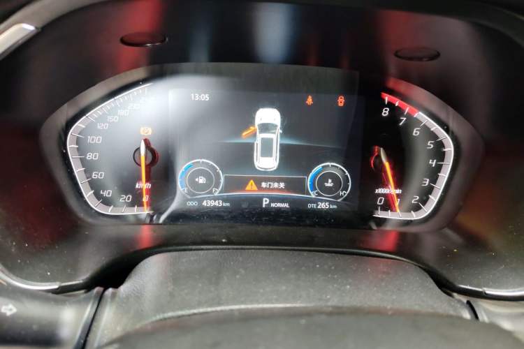 Used CHANGAN CS75 2020 280T DCT Luxury Version China VI Standard Instrument Cluster