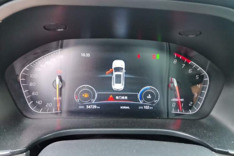 Used CHANGAN CS75 2020 280T Manual Elite Version China VI Instrument Cluster
