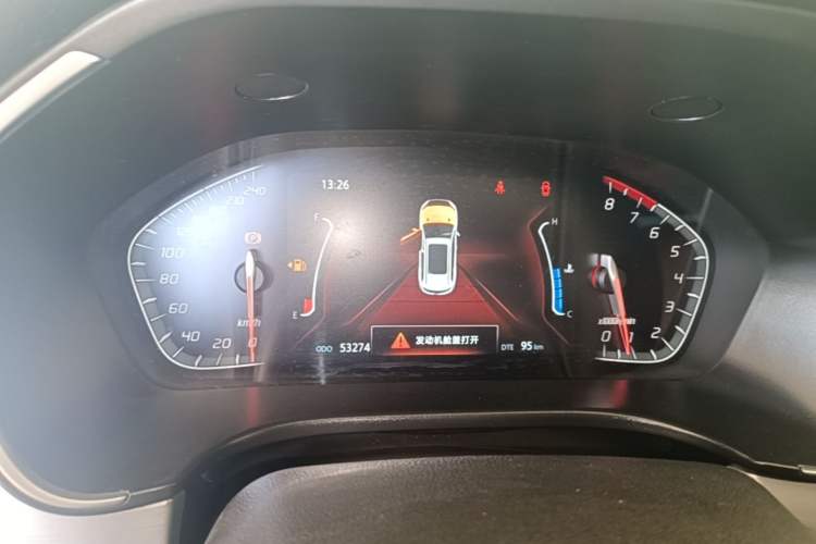 Used CHANGAN CS75 2020 280T Automatic Smart Edition China VI Standard Instrument Cluster