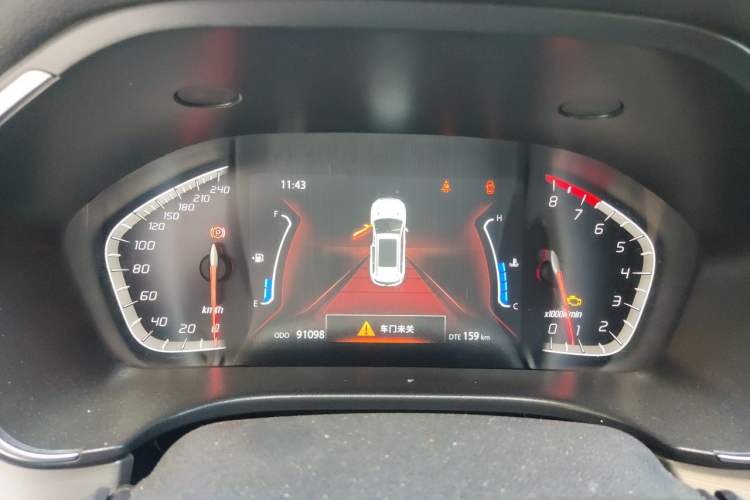 Used CHANGAN CS75 2020 280T DCT Luxury Model China VI Standard Instrument Cluster