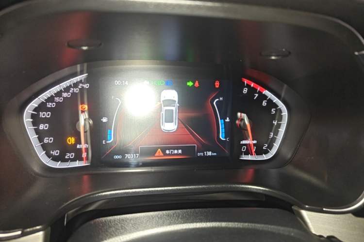 Used CHANGAN CS75 2020 280T DCT Luxury Model China VI Standard Instrument Cluster