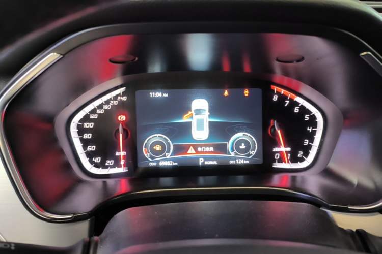 Used CHANGAN CS75 2020 280T DCT Luxury Model China VI Standard Instrument Cluster
