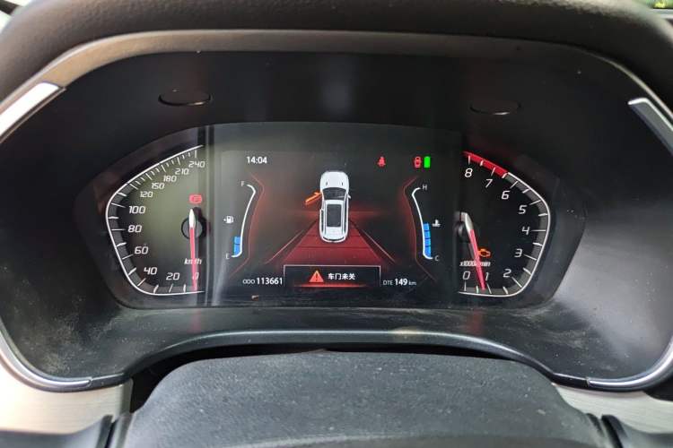 Used CHANGAN CS75 2020 280T Automatic Smart Edition China VI Standard Instrument Cluster