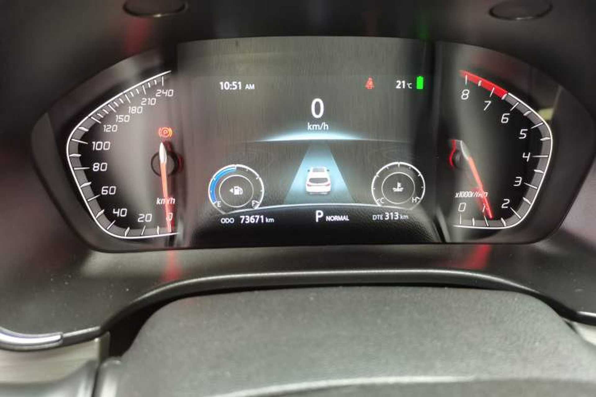 Used CHANGAN CS75 2020 280T Automatic Smart Edition China VI Standard Instrument Cluster