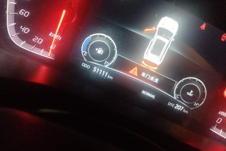 Used CHANGAN CS75 2020 280T Manual Elite Version China VI Odometer Close Up