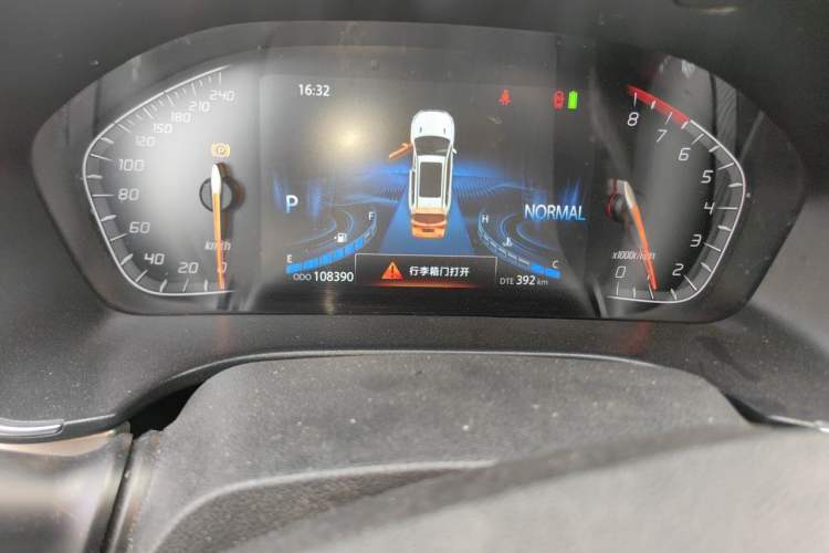 Used CHANGAN CS75 2020 280T Automatic Smart Edition China VI Odometer Close Up