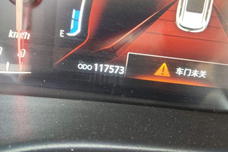 Used CHANGAN CS75 2020 280T Manual Elite Version China VI Odometer Close Up