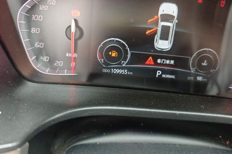 Used CHANGAN CS75 2020 280T DCT Luxury Version China VI Standard Odometer Close Up
