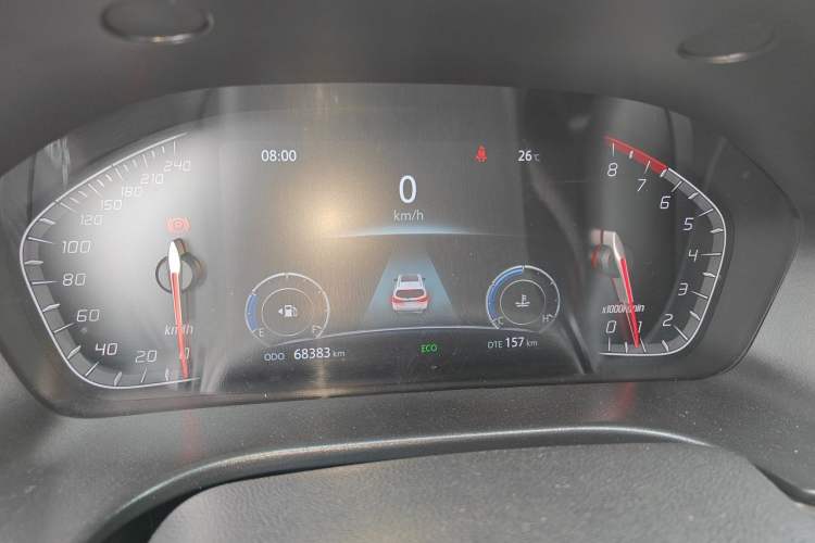 Used CHANGAN CS75 2020 280T Manual Elite Version China VI Standard Odometer Close Up