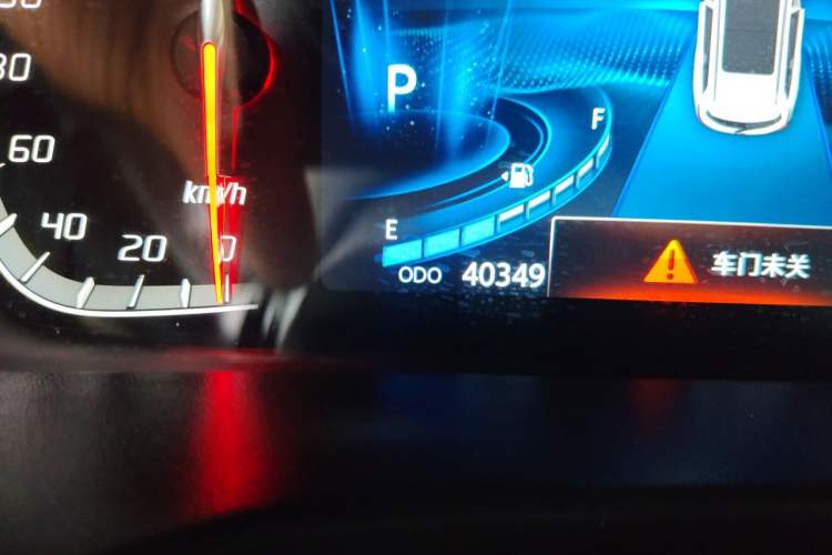Used CHANGAN CS75 2020 280T Automatic Smart Edition China VI Odometer Close Up