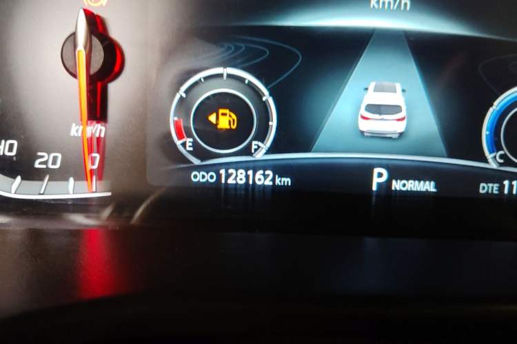 Used CHANGAN CS75 2020 280T Automatic Smart Edition China VI Odometer Close Up