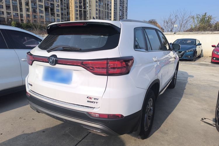 Used CHANGAN CS75 2020 280T DCT Luxury Model China VI Standard Rear Right 45 Deg