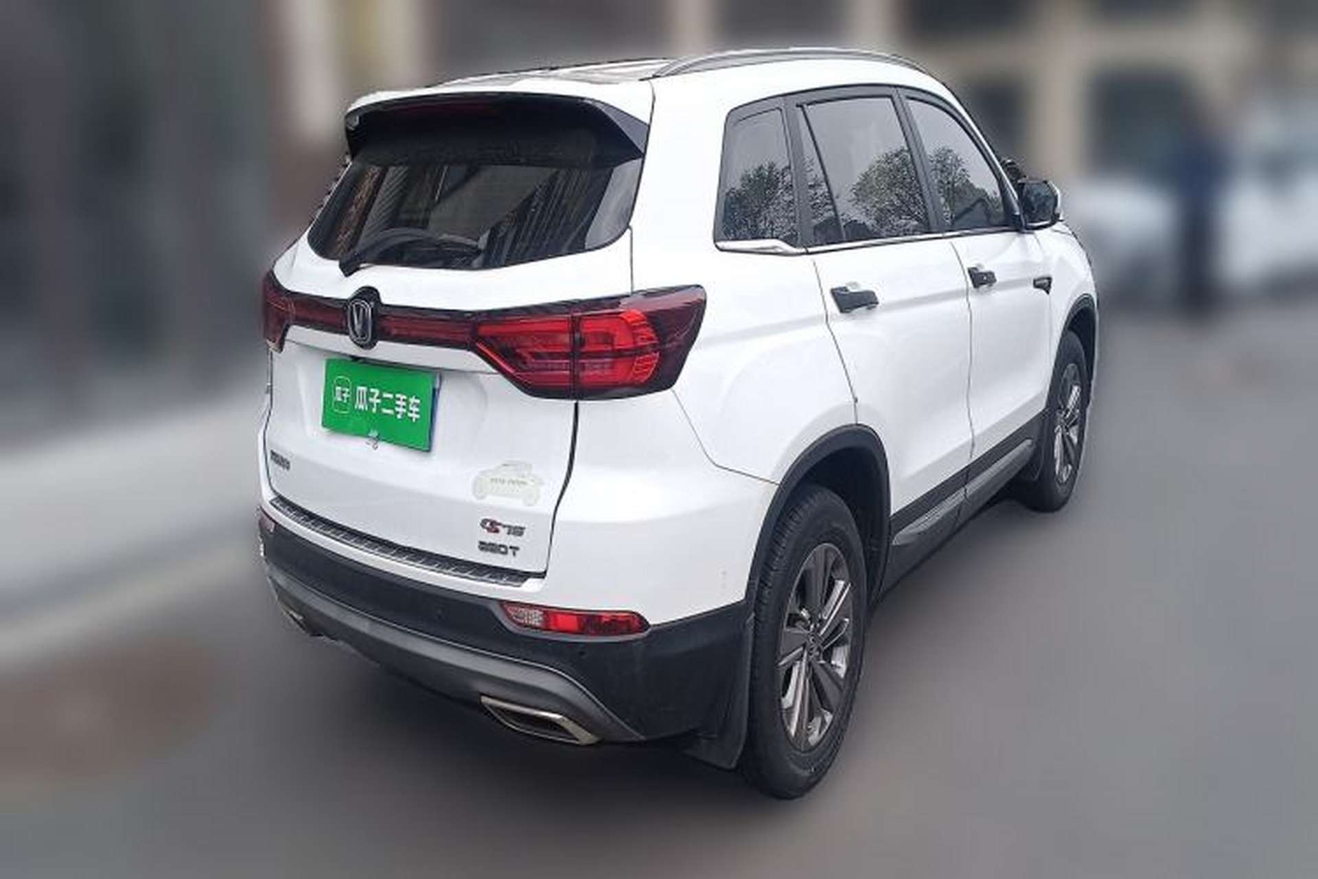 Used CHANGAN CS75 2020 280T DCT Luxury Model China VI Standard Rear Right 45 Deg
