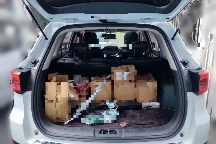 Used CHANGAN CS75 2020 280T Automatic Smart Edition China VI Trunk